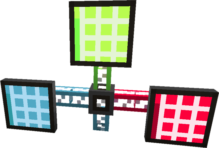 A picture of 3 terminals.