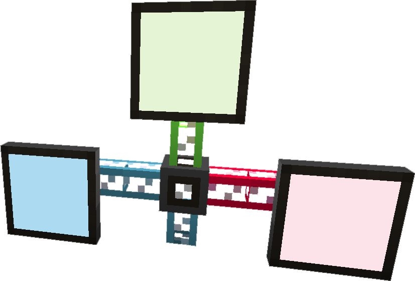 A picture of Bright Illuminated Panels.