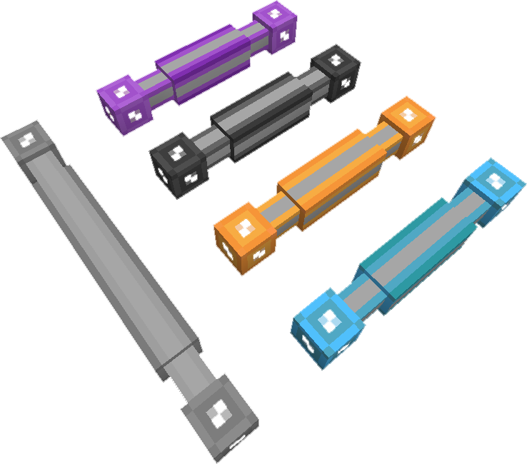 A picture of covered cables.